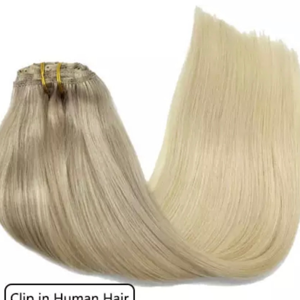 Clip in hair extensions 16"